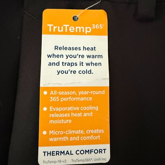 Haggar The Active Series 365 Modern Flex Pant Black 34W x 29L Straight Fit | New - Picture 3 of 7